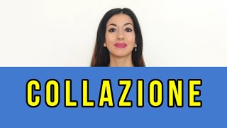 Che cos’è la COLLAZIONE – MC [upl. by Irrej464]