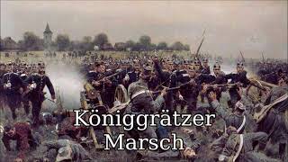 Königgrätzer Marsch  GermanPrussian Army March [upl. by Aligna788]