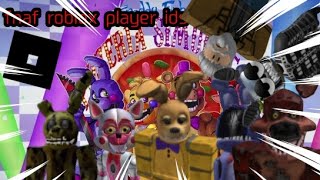 FNAF ROBLOX IDS  for piggy build mode and roblox studio [upl. by Martine]