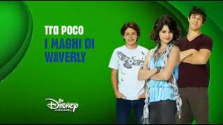 Disney Channel Italy Tra Poco Bumpers I Maghi Di Waverly and Wolfblood  SDL 2014 and 2015 [upl. by Venetis]