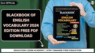 Black book of English vocabulary idiomsandphrases blackbookofenglishvocabulary desipadhaku [upl. by Mccallion]