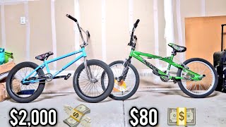 2000 BMX BIKE VS 80 BMX BIKE [upl. by Aivatan407]