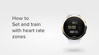 Suunto 3  How to train with heart rate zones [upl. by Atterys]