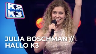 Julia Boschman  Hallo K3  audities  K2 zoekt K3 [upl. by Sedecrem]