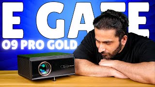 E Gate O9 Pro Gold 100 Dust Proof Mega Bright 16000 Lumens Projector  Born Creator [upl. by Nutter399]