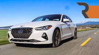 2020 Genesis G70 33T AWD Review  The Twin Turbo Korean AMG Competitor [upl. by Iphigenia204]