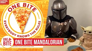 One Bite Frozen Pizza Review  The Mandalorian [upl. by Nilved587]