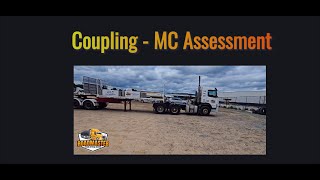 Coupling Multi combination trailer [upl. by Eidlog]