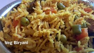 Veg biryani  How to make Vegetable biryani without using pressure cooker [upl. by Ennovyahs]