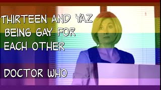 The Thirteenth Doctor And Yaz Being Gay For Each Other Crack 11x04 [upl. by Akimas387]