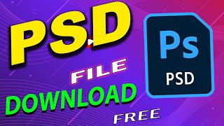 YouTube thumbnail psd file download  psd file free download  Vision I tech computer academy [upl. by Shalne]