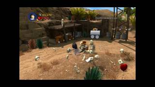 Lets Play Lego Indiana Jones  Raiders of the Lost Ark  Level 5  Pursuing the Ark 2 of 4 [upl. by Albertson]