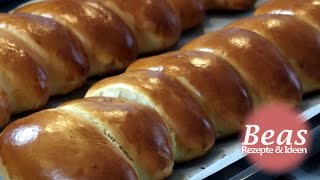 EINBACK Rezept  Milchbrötchen selber backen mit Hefefeinteig  Frühstück [upl. by Niras654]