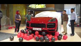 Porsche Cayenne GTS Delivery  Porsche Centre Chandigarh [upl. by Zullo91]