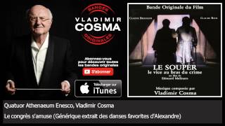 Quatuor Athenaeum Enesco Vladimir Cosma  Le congrès samuse [upl. by Ahsekin]