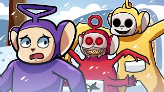 SLENDYTUBBIES IS VERY HUNGRY  Tinky Winky Plays Roblox Hungry Tubbies [upl. by Solracsiul949]