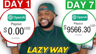 3 Lazy Ways To Make Money Online With AI 150Day For Beginners [upl. by Grethel]