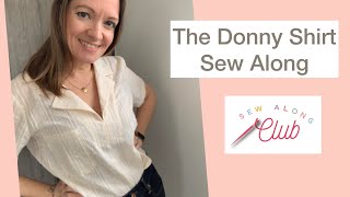 The Flying Bobbins Donny Shirt Sew Along  INTRODUCTION [upl. by Vasiliki]