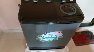 Onida S70GR 7kg semi automatic washing machine unboxing and testing Amazon summer sale deal ₹7999 [upl. by Absa]