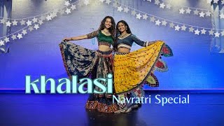 Khalasi  Garba  Dance  Navratri2023  Aditya Gadhvi  Rushita Chaudhary Choreography [upl. by Orelu]