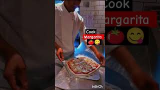 Margarita pizza 🍕😋🍅 traner cooking chef italianfood shortsvideo followme [upl. by Ettezzil]