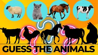 Guess The Animals in 10 seconds  Easy Medium Hard Impossible [upl. by Viccora]