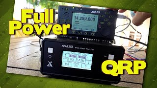 Pull Double Duty with your QRP Ham Radio Xiegu XPA125B Review [upl. by Naimed]