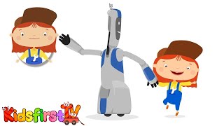 Doctor McWheelie amp Robot Handy Kids cartoons [upl. by Eecram]