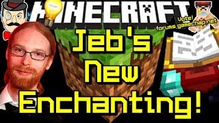 Minecraft News JEBS ENCHANTING UPDATE [upl. by Ayitahs907]