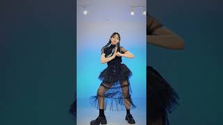 JENNIE  quotMantraquot dance cover by Wednesday Addams Mantra Jennie kpop halloween shorts [upl. by Aeiram]