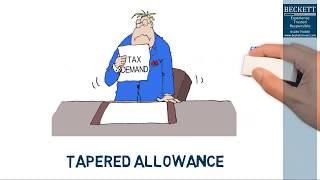 Understand Tapered Allowance [upl. by Atikihs613]