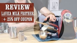 Lavica Automatic Milk Frother Review [upl. by Nnyrb]