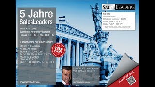 SALES LEADER  DAS Vertriebs Event 2017 in Wien [upl. by Akenom]