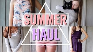 Summer TryOn Haul 2016  PacSun Urban Outfitters American Eagle  More [upl. by Kuhn]