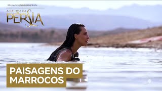 Paisagens do Marrocos servem de cenário para as gravações de A Rainha da Pérsia [upl. by Clio]