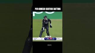 DINESH KARTHIK 😭music cricket trending [upl. by Talley]