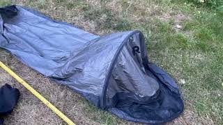 OR bivy Outdoor Research Helium Bivy Tent Review [upl. by Yoshi]