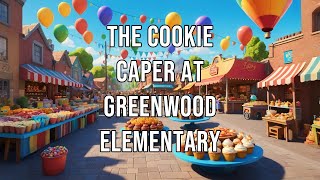 The Cookie Caper at Greenwood Elementary Storytime for Kids [upl. by Somerville293]