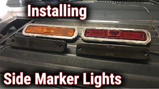 Installing Side Marker Lights [upl. by Radman]