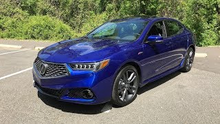 2018 Acura TLX ASpec SHAWD – Redline Review [upl. by Sarchet]