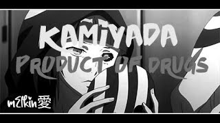 KAMIYADA  PRODUCT OF DRUGS Lyrics Bass Boosted [upl. by Leo281]