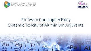 Systemic Toxicity of Aluminium Adjuvants Prof Christopher Exley [upl. by Lleroj555]