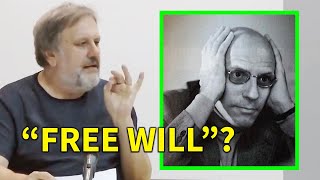 Slavoj Zizek — Michel Foucault amp Free Will [upl. by Analak]