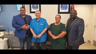 CIG News – Premier Leads Delegation for Aid Relief and Denbigh Show Visit  5 August 2024 [upl. by Kcyrred]