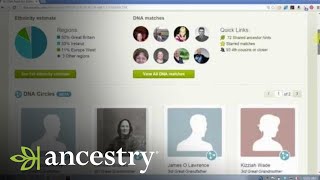 AncestryDNA  Cousin Matches and DNA Circles  Ancestry [upl. by Yeoz]