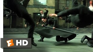 The Matrix Reloaded 26 Movie CLIP  The Burly Brawl 2003 HD [upl. by Sly]