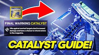 Final Warning Catalyst Guide How To Get It  Destiny 2 The Final Shape [upl. by Aicnerolf244]