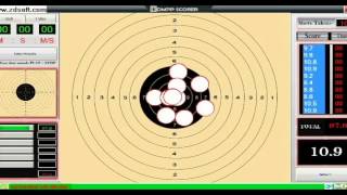 ISSF shooting scoring system [upl. by Anaeirb]