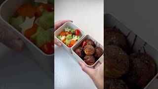 ASMR🎧Lets Make My Bento with Me🥞🥪asmr bento lunchbox [upl. by Rambert511]