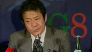 Raw Video Drunken Japanese Finance Minister [upl. by Flanna]